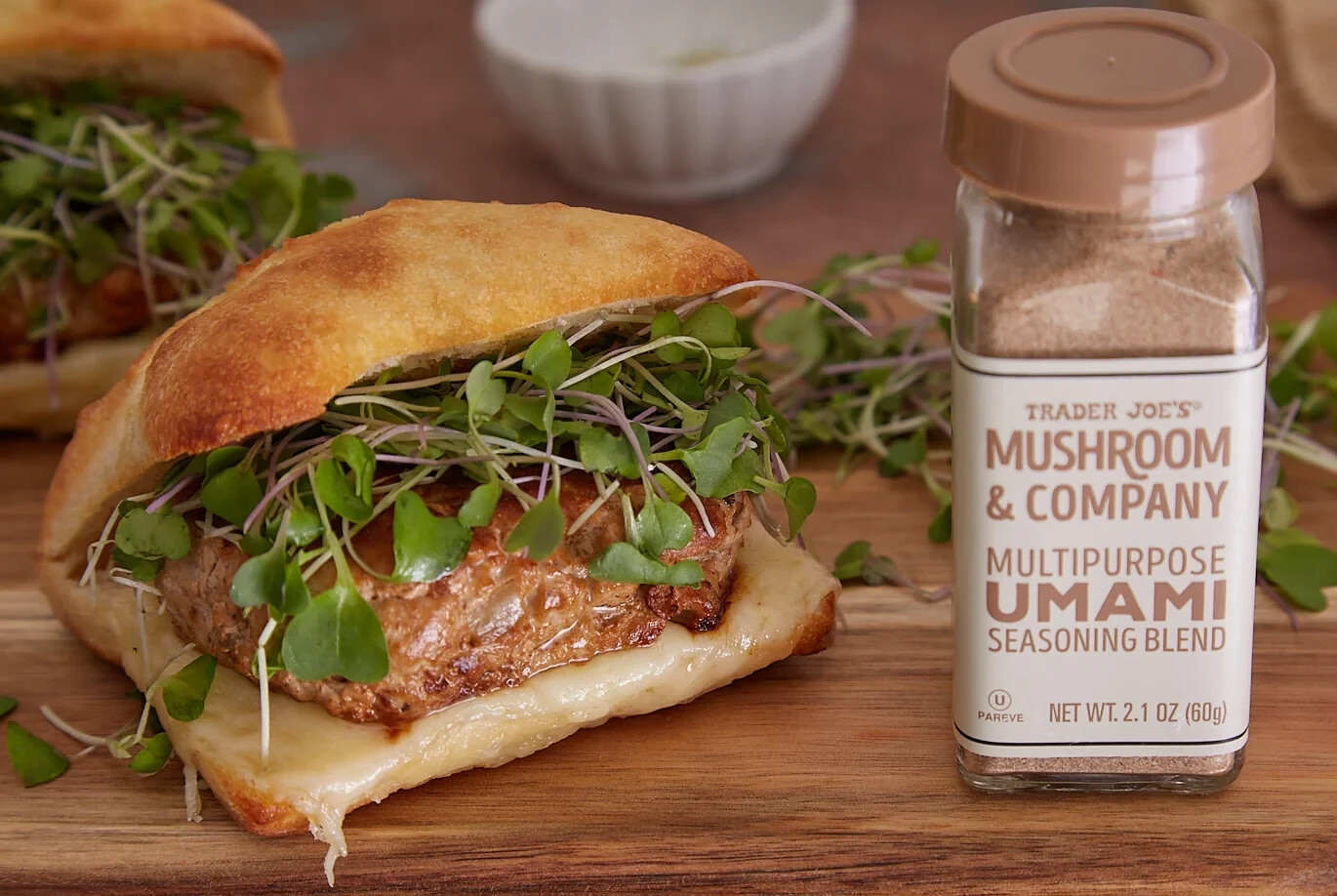 4 X Trader Joe’s Mushroom & Company Multipurpose Umami Seasoning Blend 2.1 oz ea