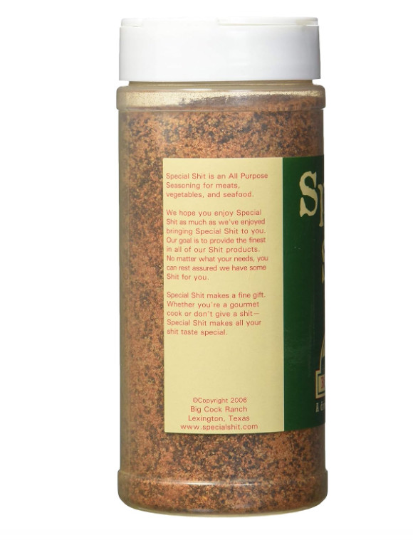 Special Sh!t Premium All Purpose Seasoning Bbq Veggies Spice Blend 13oz