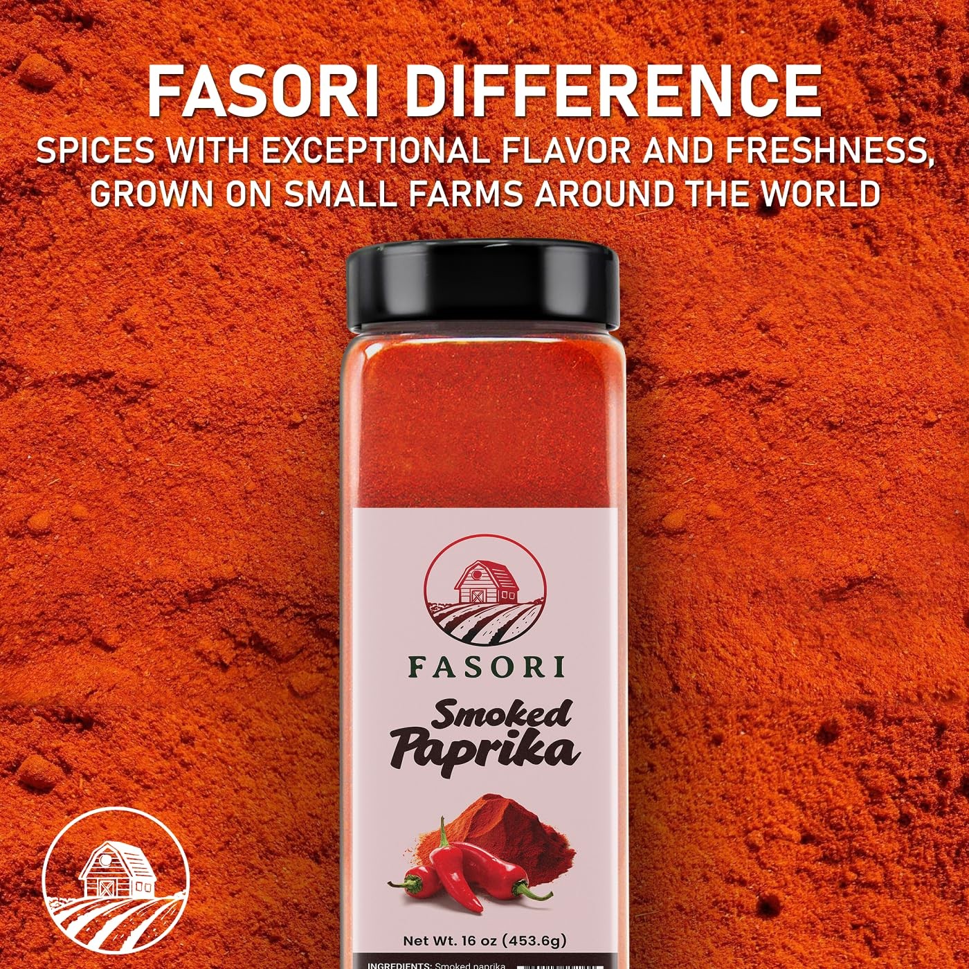 Oak Wood Smoked Paprika Spice Bulk Smoked Paprika Powder 16 oz