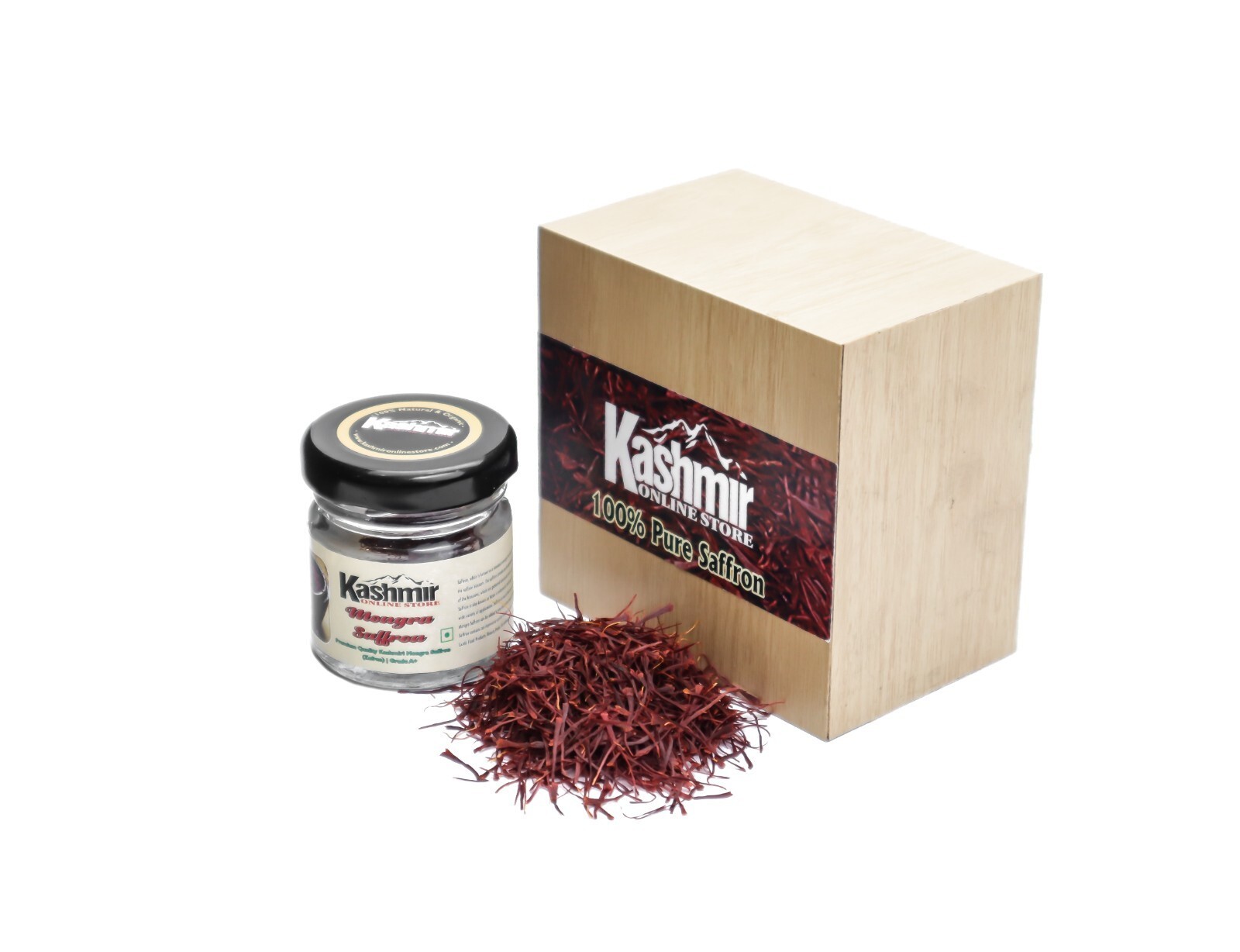 Pure Kashmiri Kesar 2g – A+ Grade Premium Saffron Threads Authentic Red Saffron.
