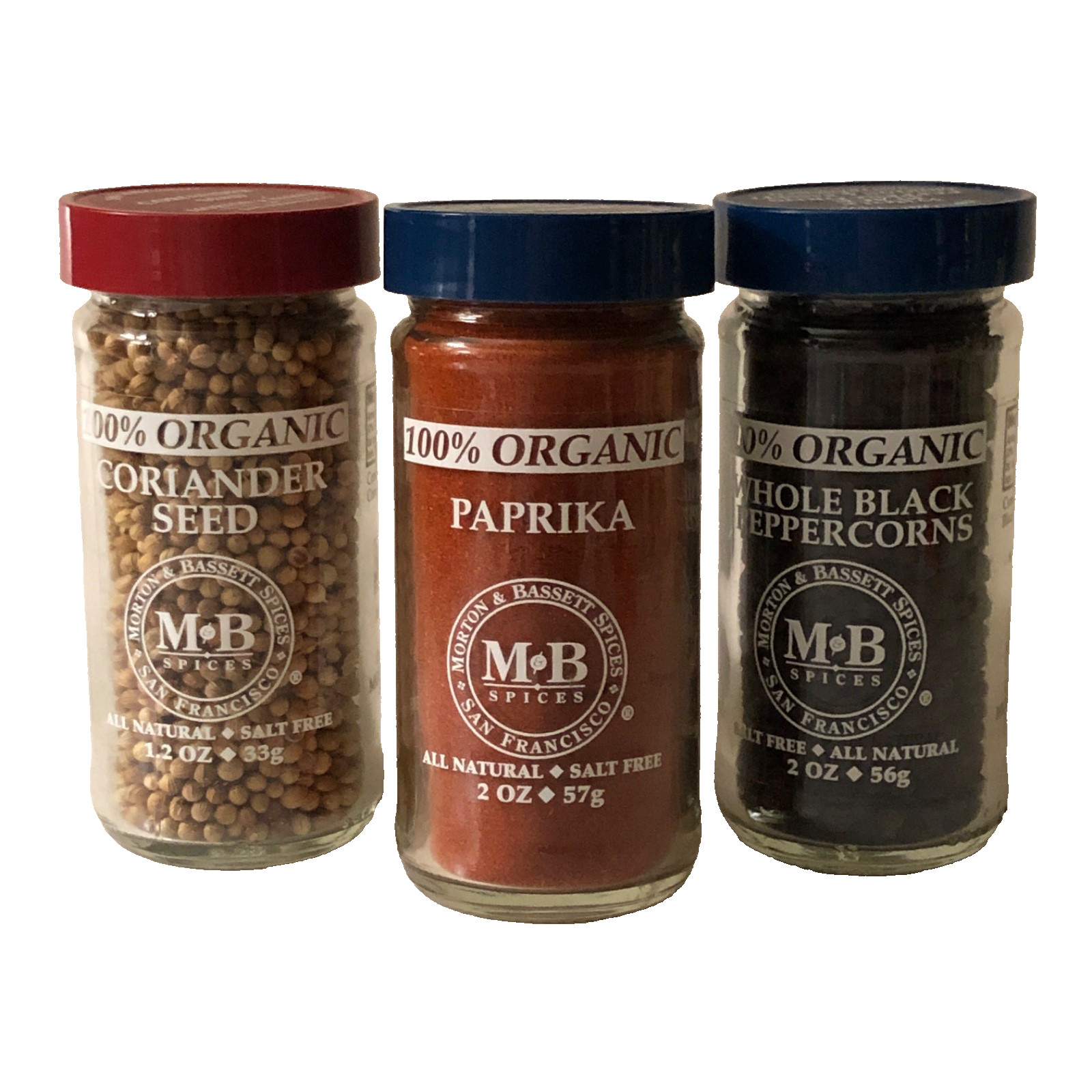 Morton & Bassett Organic Spices — Variety Pack