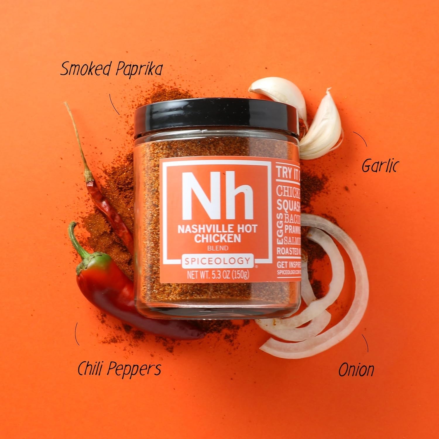 Nashville Hot Chicken Seasoning – Spicy Garlic Rub for Wings & BBQ Lovers