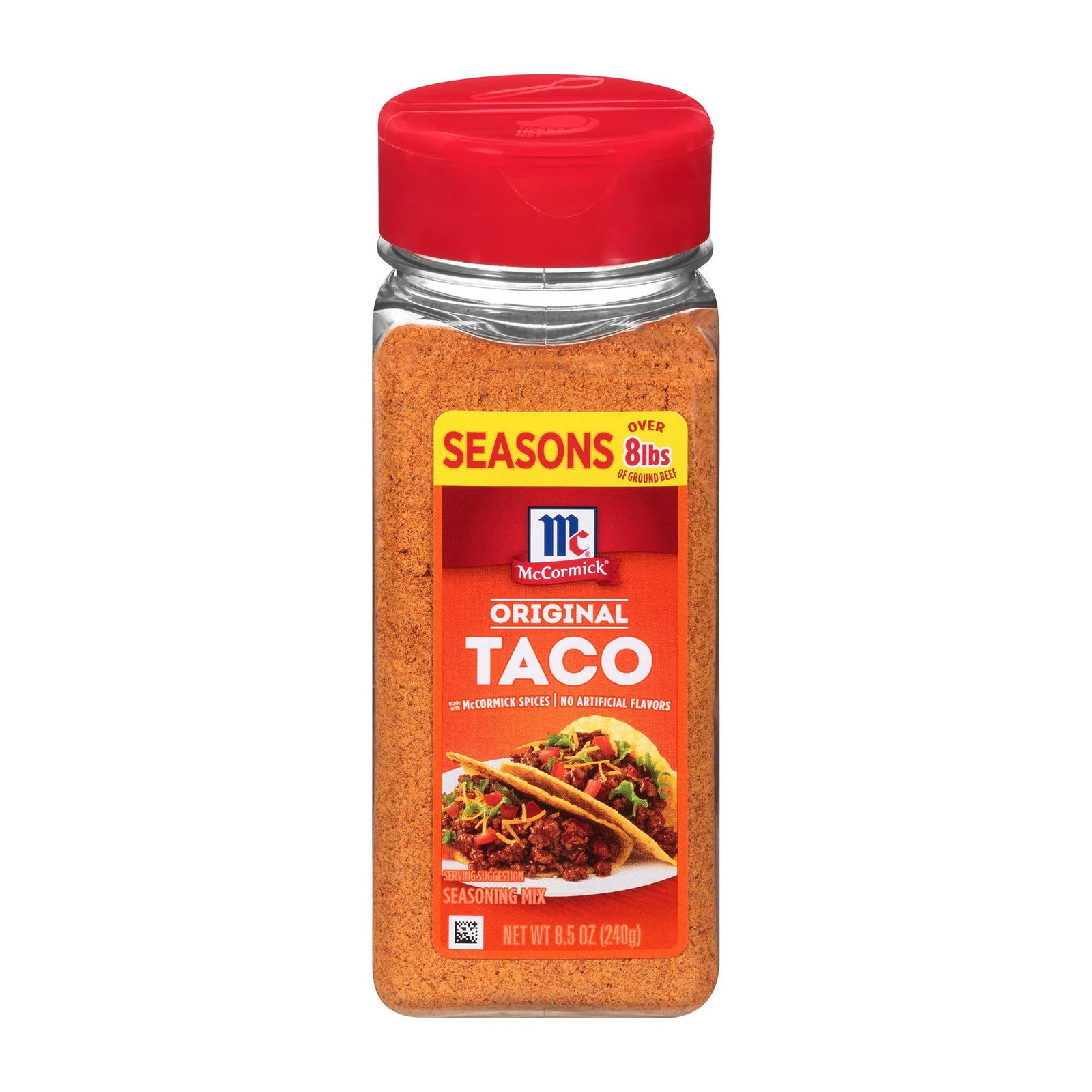 McCormick Taco Seasoning Mix, Original, No Artificial 8.5 Ounce (Pack of 1)