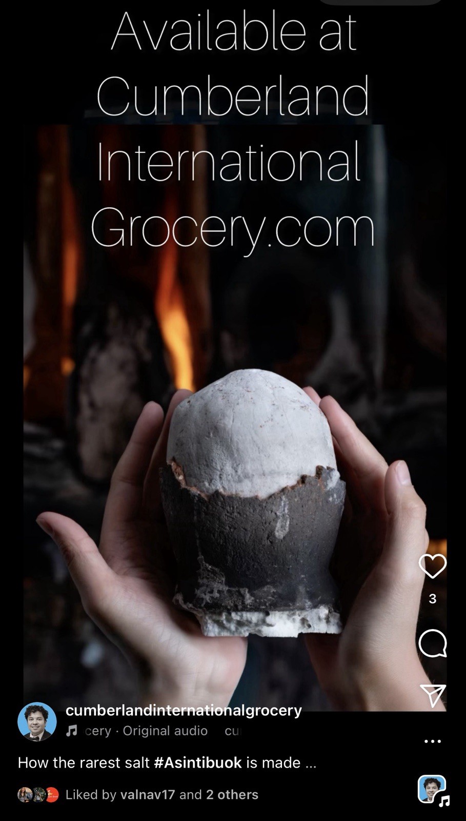 ASIN TIBUOK / Original Dinosaur Egg Salt from Bohol, Philippines