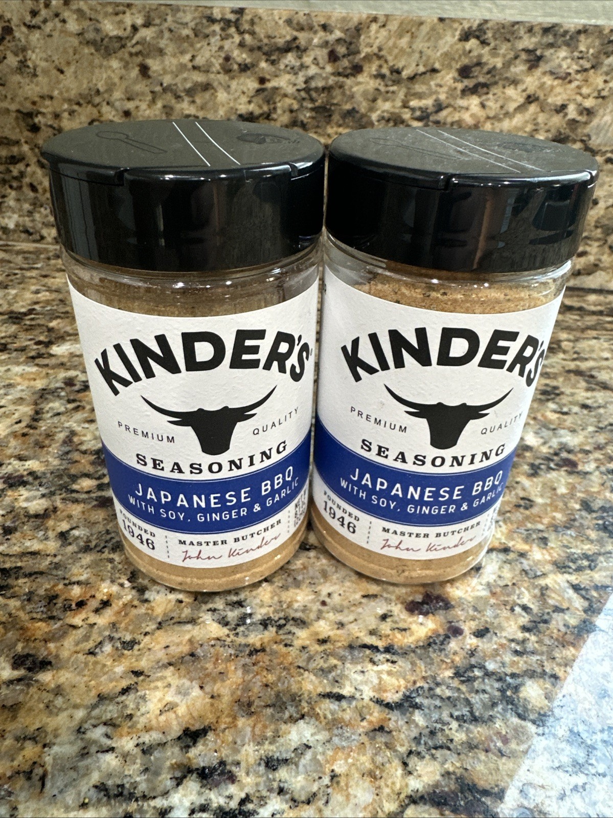 Kinder’s Seasoning Japanese BBQ with Soy, Ginger & Garlic 8.1 Oz Sealed Lot Of 2