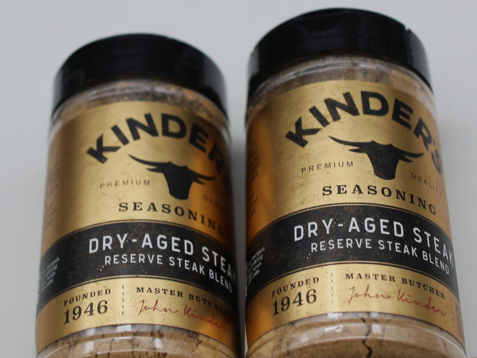 Dry-Aged Steak Seasoning, 10.1 oz, Kinders, LOT of 2 Fresh 2027