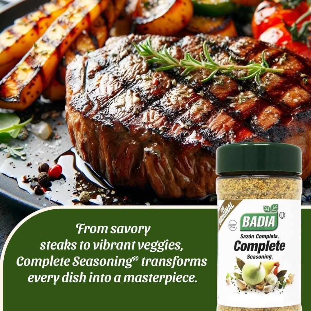 All-Purpose Seasoning Blend 12 oz Garlic Onion Salt Pepper Herbs Spices Savory