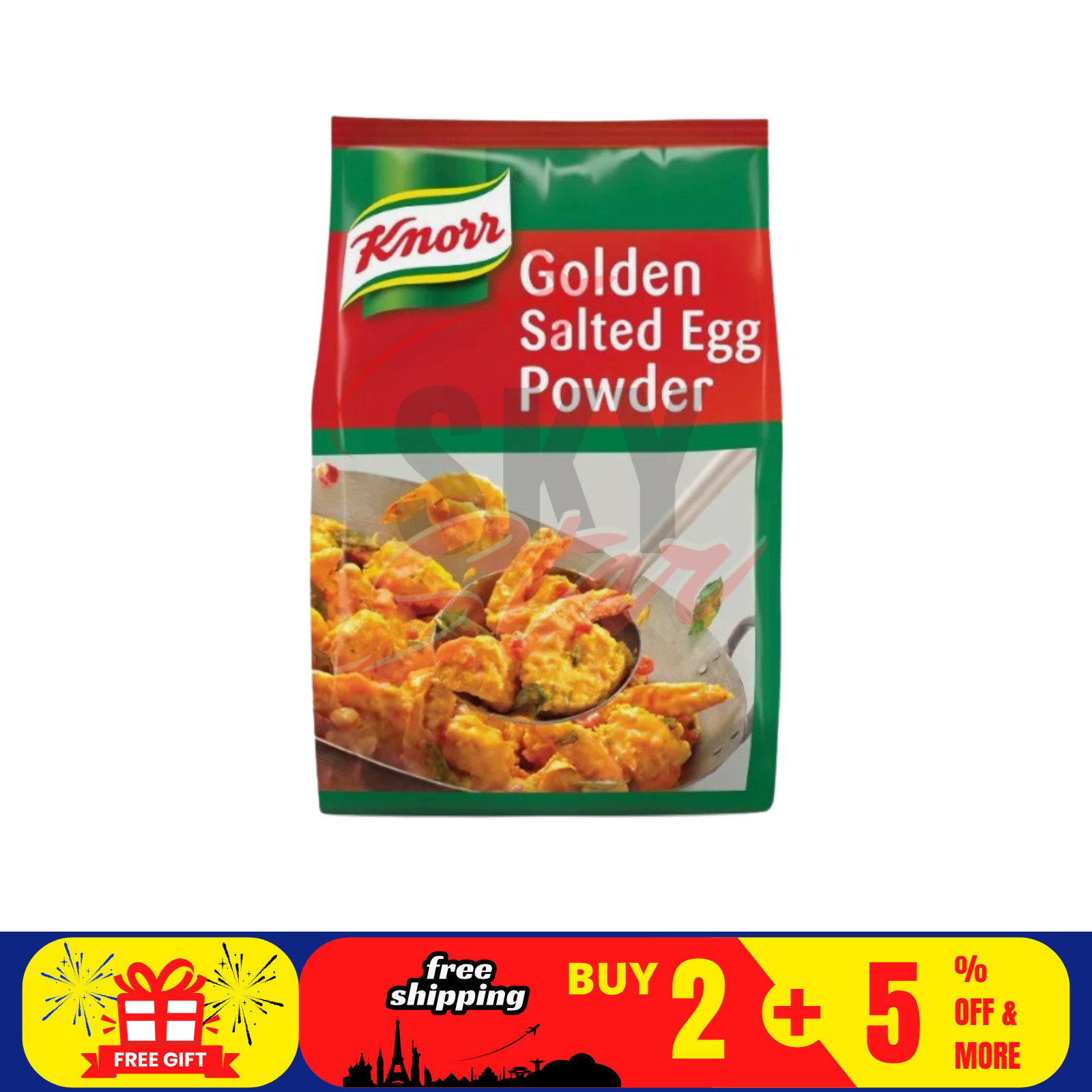 1 X Knorr Golden Salted Egg Powder (800G) Made From Real Eggs Original Free Ship