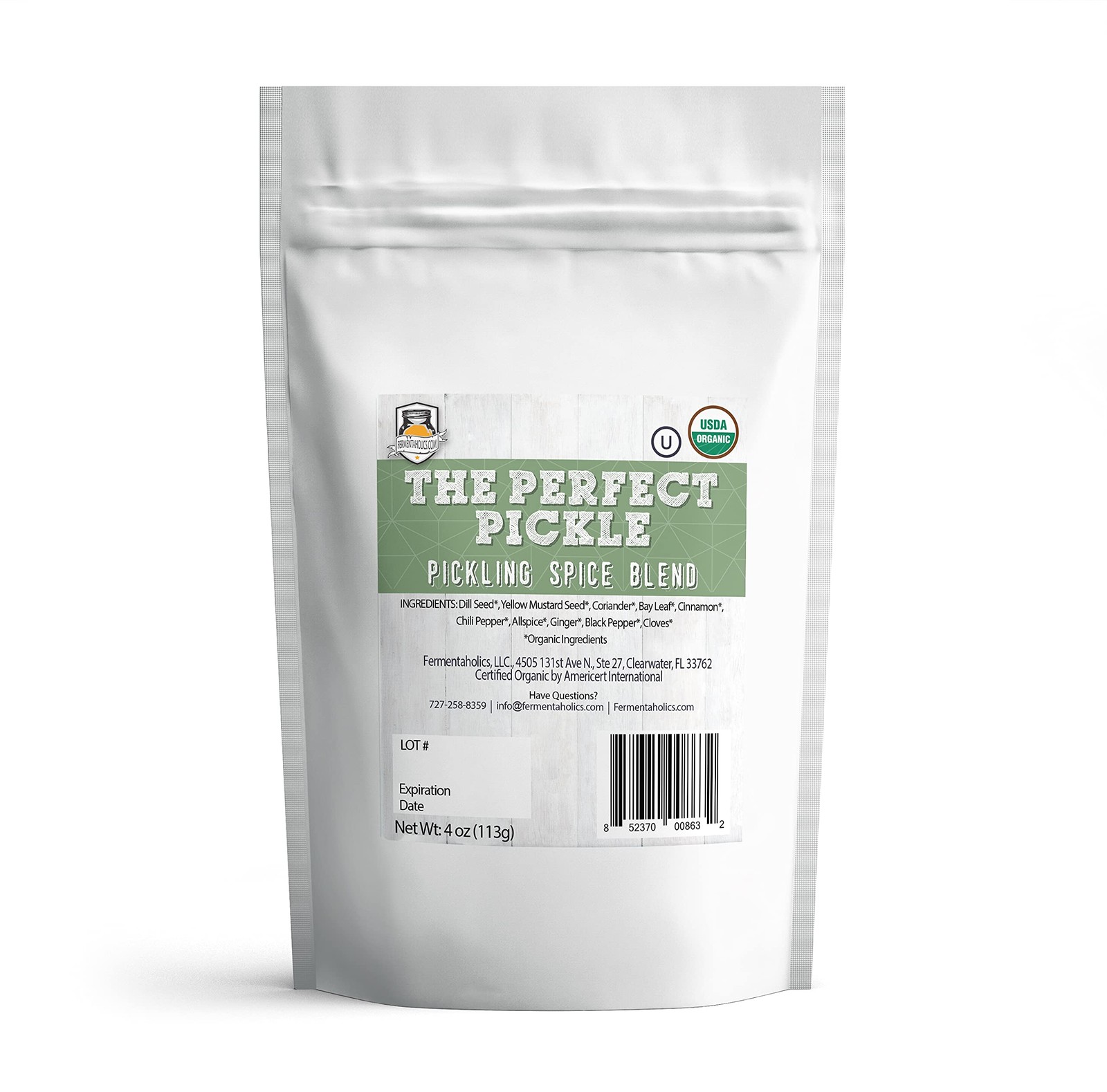 Certified USDA Organic Pickling Spice | Hand-Blended Pickling Spice For Homem…