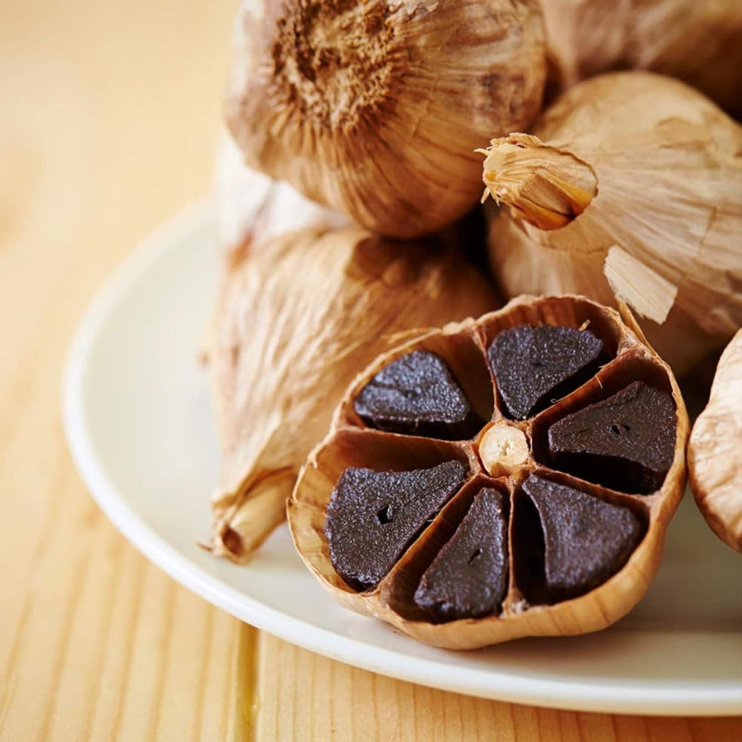 Black Garlic 130g Whole Black Garlic Aged for Full 90 Days Black Garlic Jar