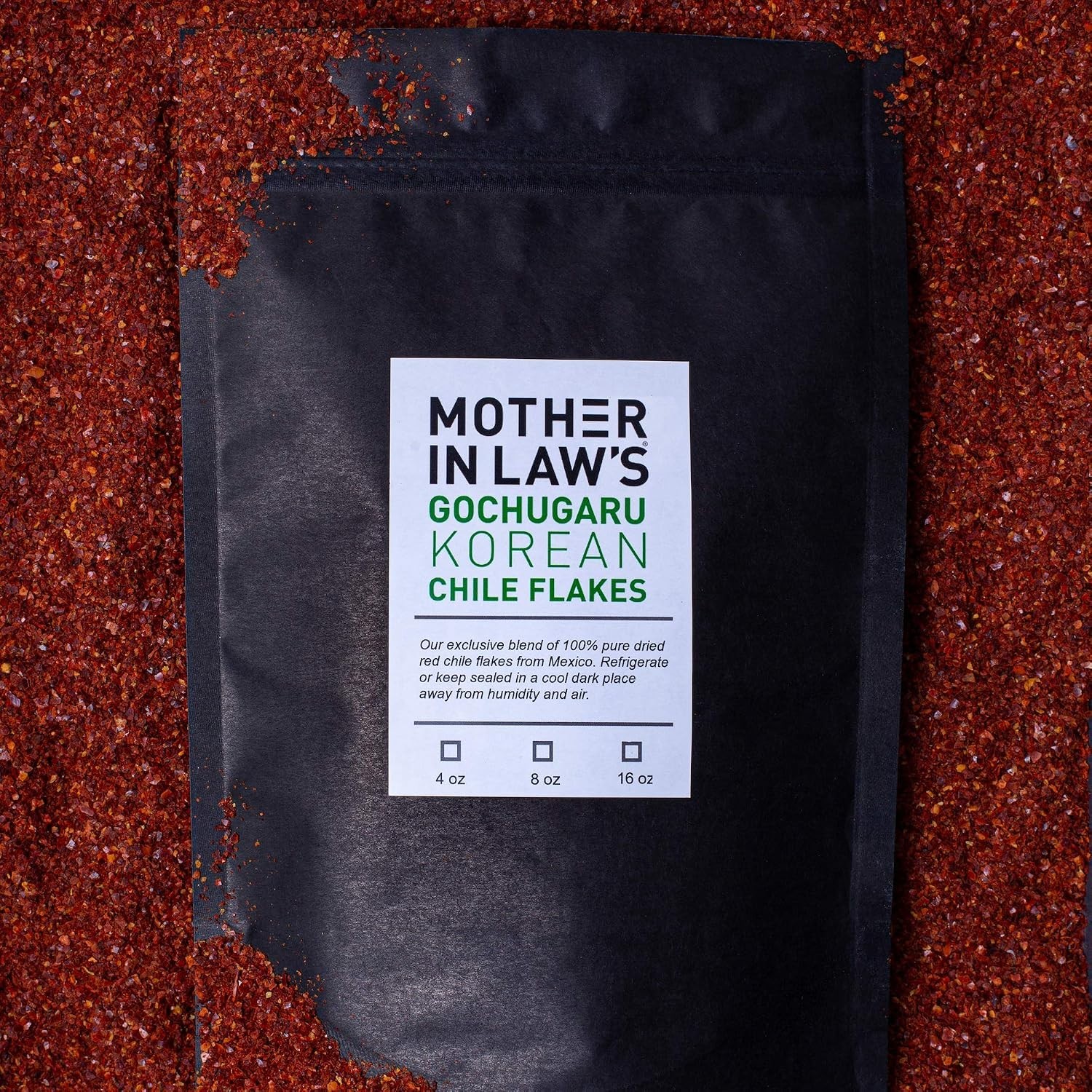 Mother-In-Law’s Gochugaru Authentic Korean Chile Flakes, 8oz