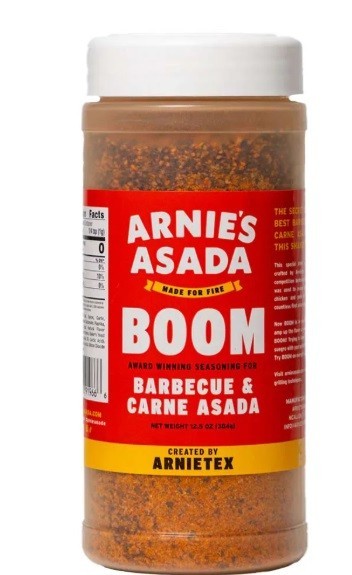 1- HEB Arnie’s Asada Boom seasoning 12.5 oz
