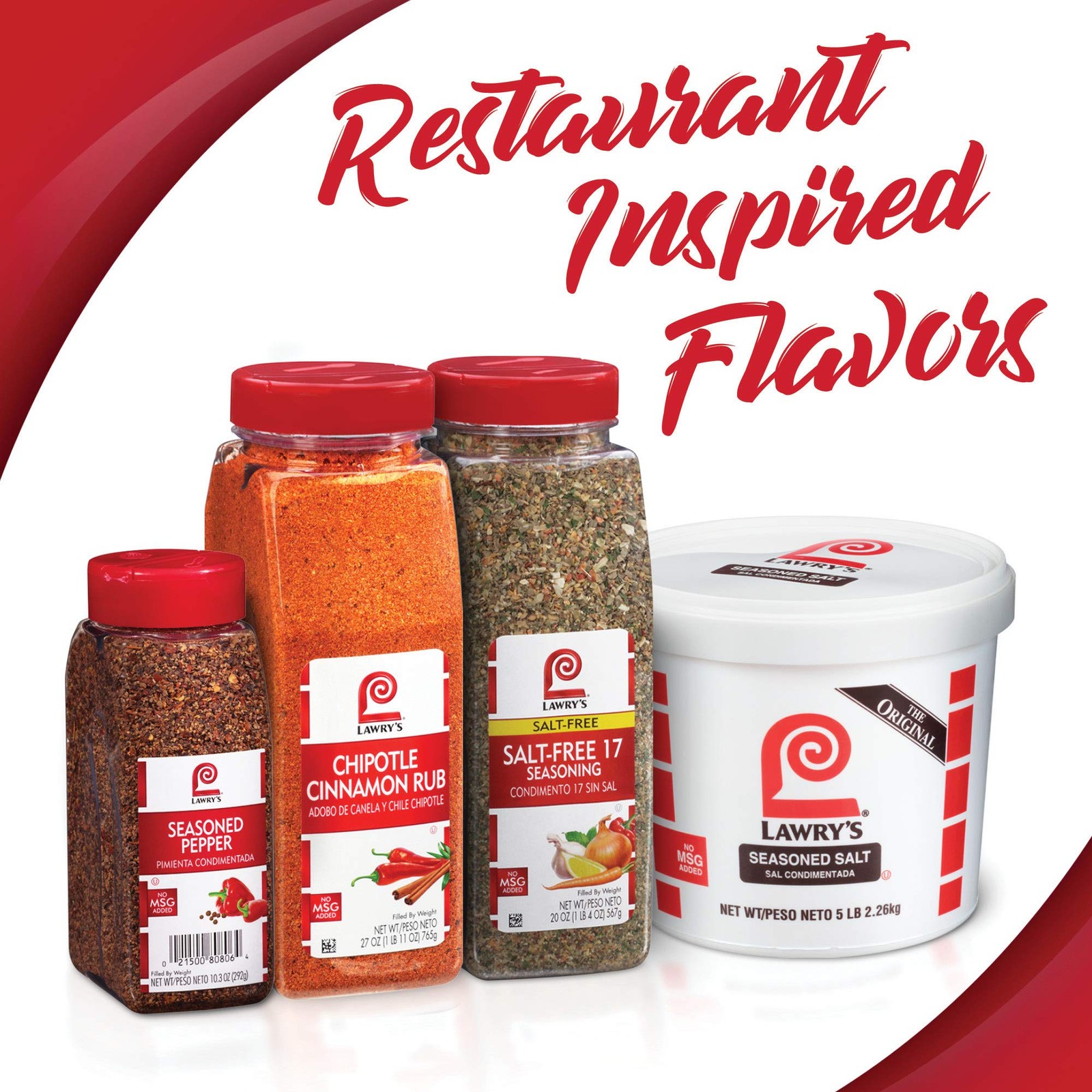 Lawry’s Original French Fry Seasoning, 16 oz – One 16 16 Ounce (Pack of 1)