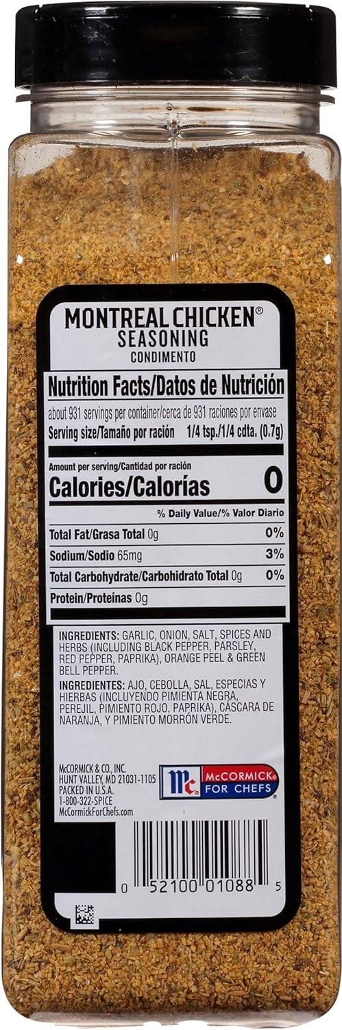 McCormick Grill Mates Montreal Chicken Seasoning, 23 oz – One 23 Ounce Container