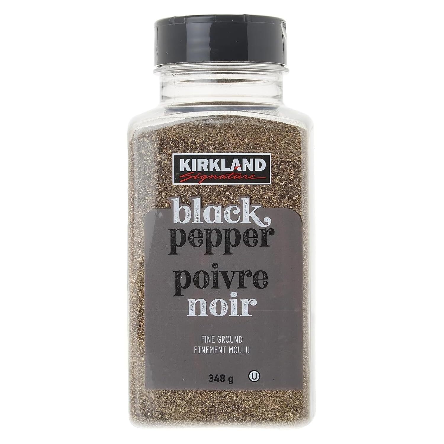 Kirkland Signature Fine Ground Black Pepper, 12.3 Oz (348g)