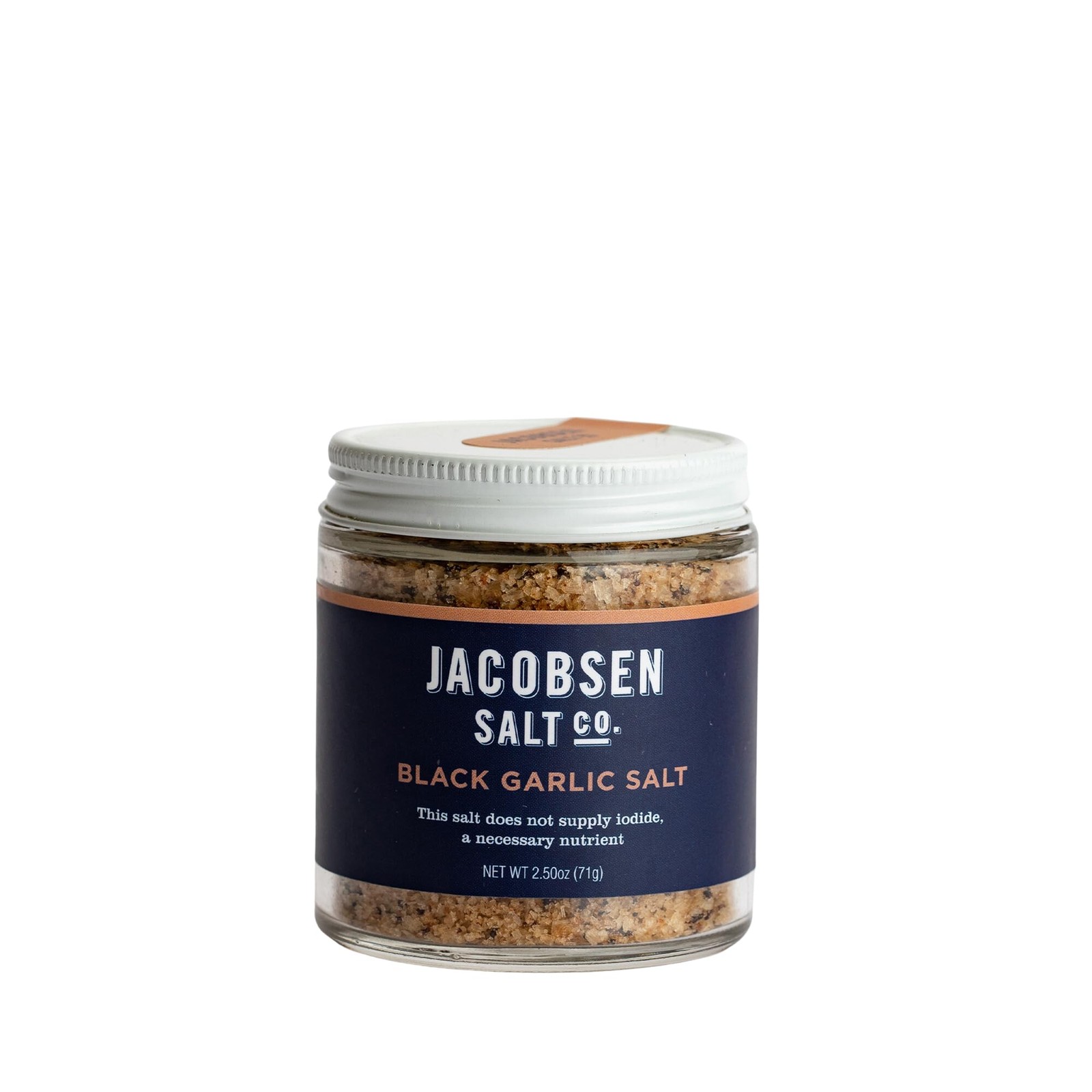 Jacobsen Salt Co. Black Garlic Salt â€“ Kosher Sea Salt, NonIodized, Made in …