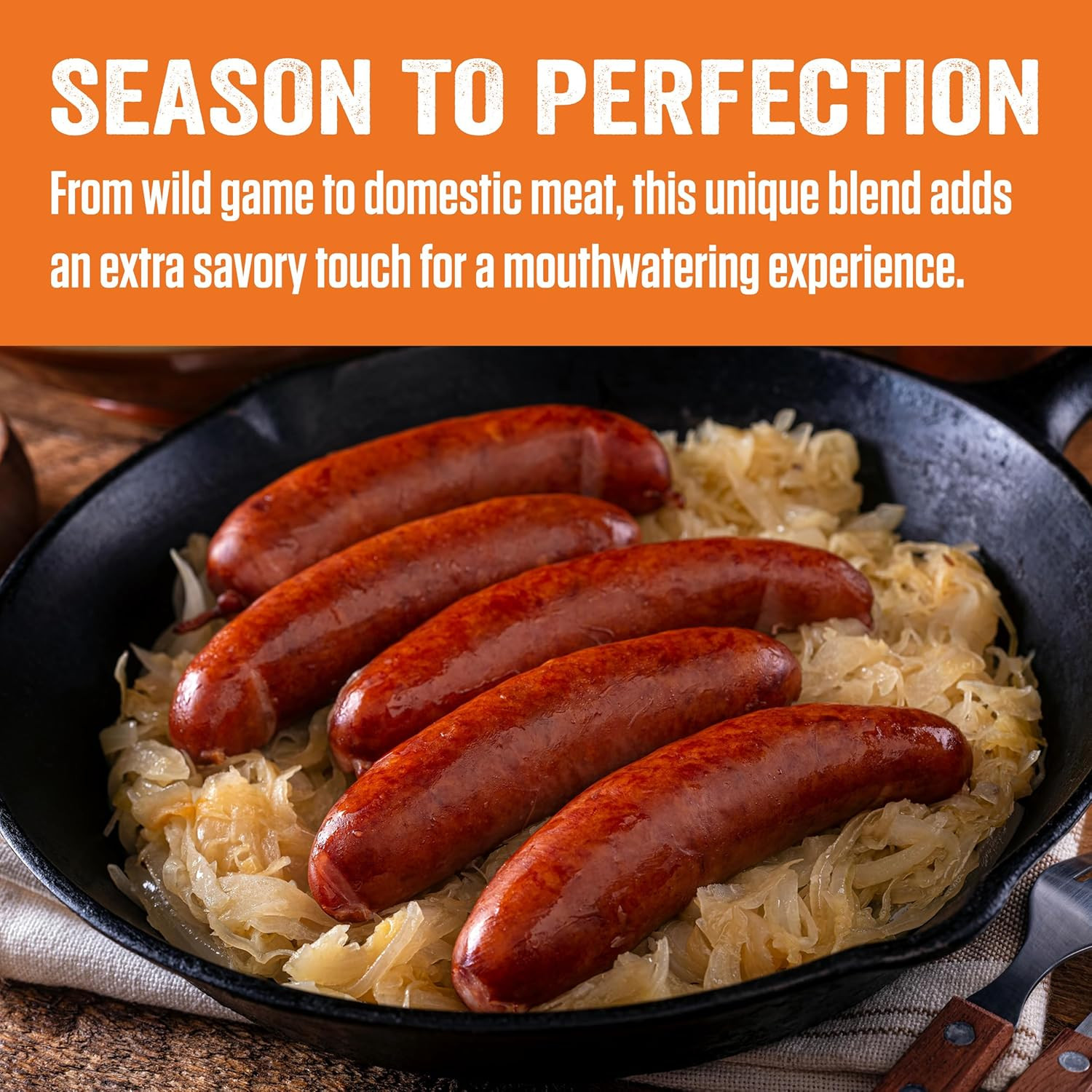 LEM Products Backwoods Kielbasa Fresh Sausage Seasoning, Ideal for Wild Game and