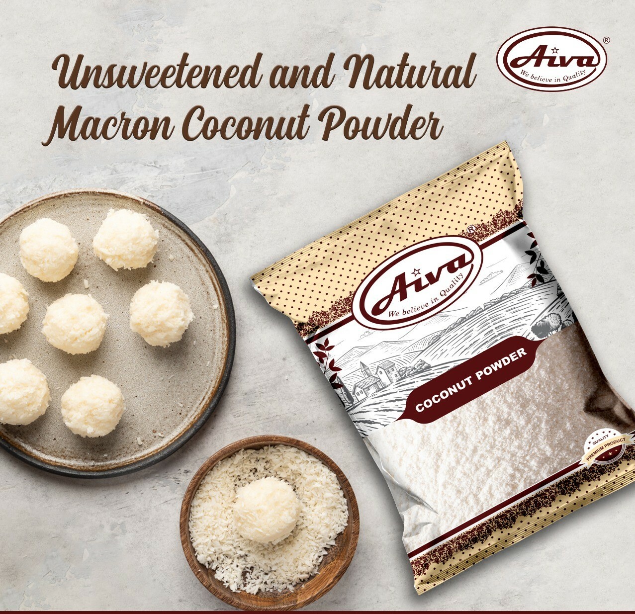 Aiva Coconut Macaroon 14 oz