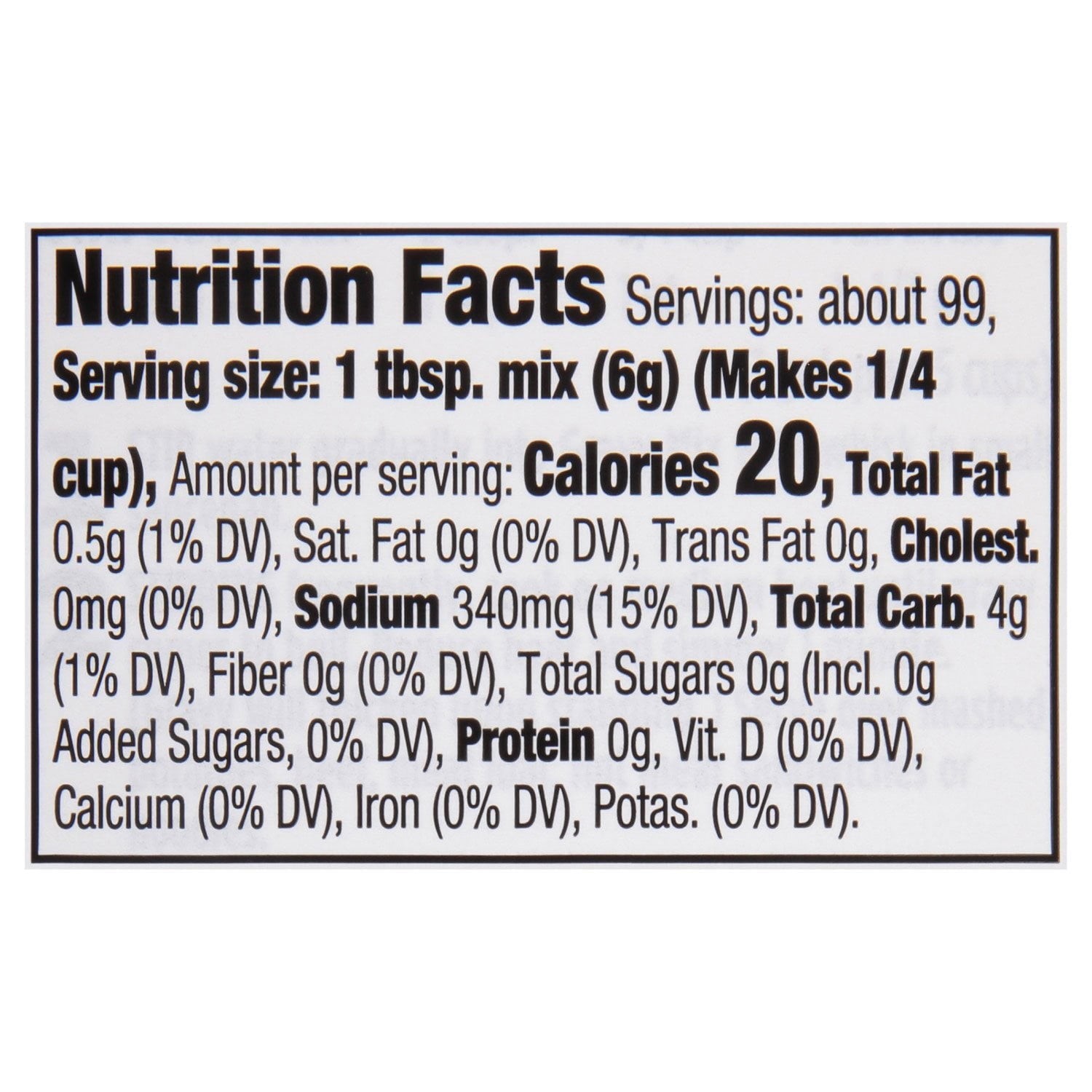 McCormick Brown Gravy Mix, 21 oz.
