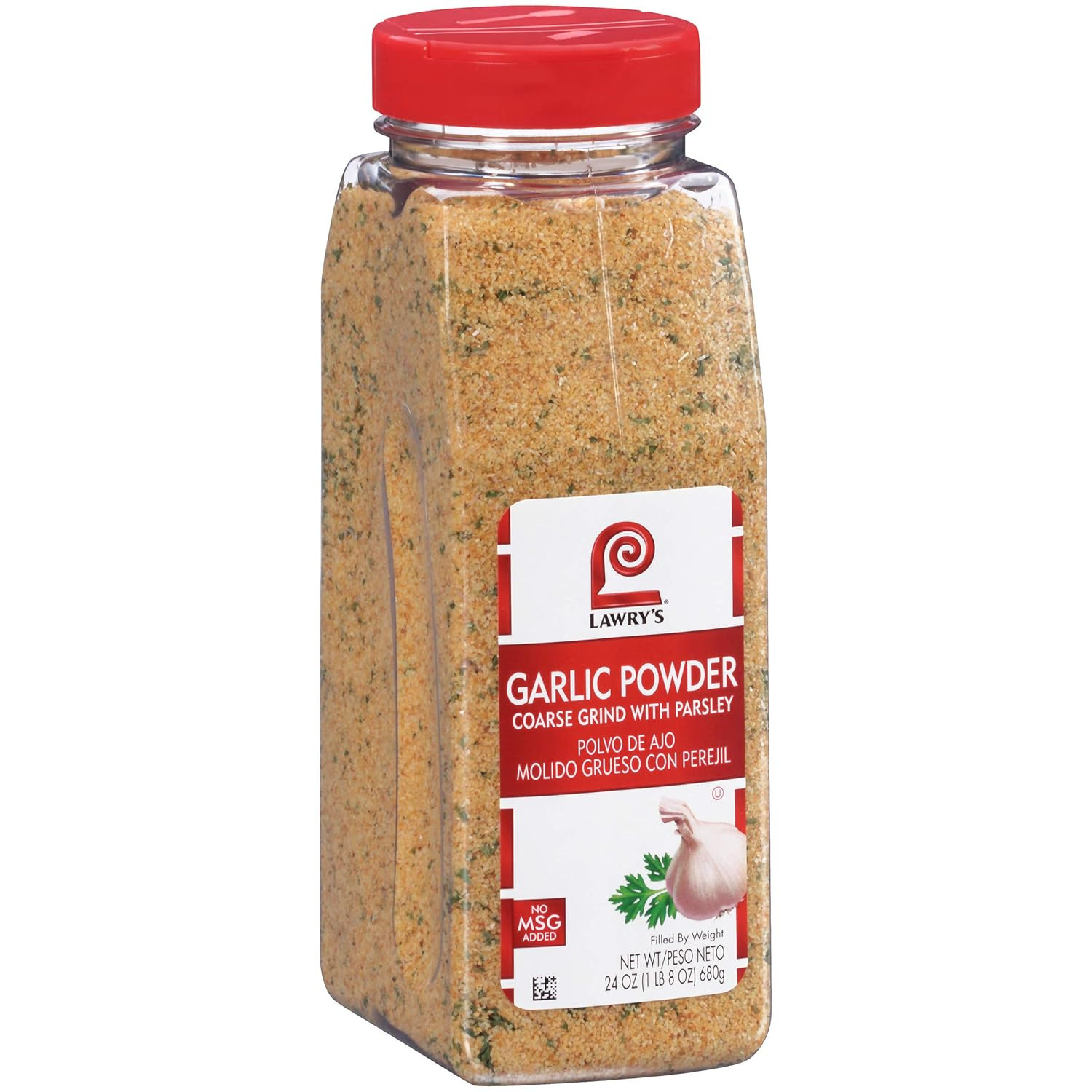 Coarse Grind Garlic Pepper with Red Bell & Black Pepper, 22 Oz – One 22 Ounce Ga