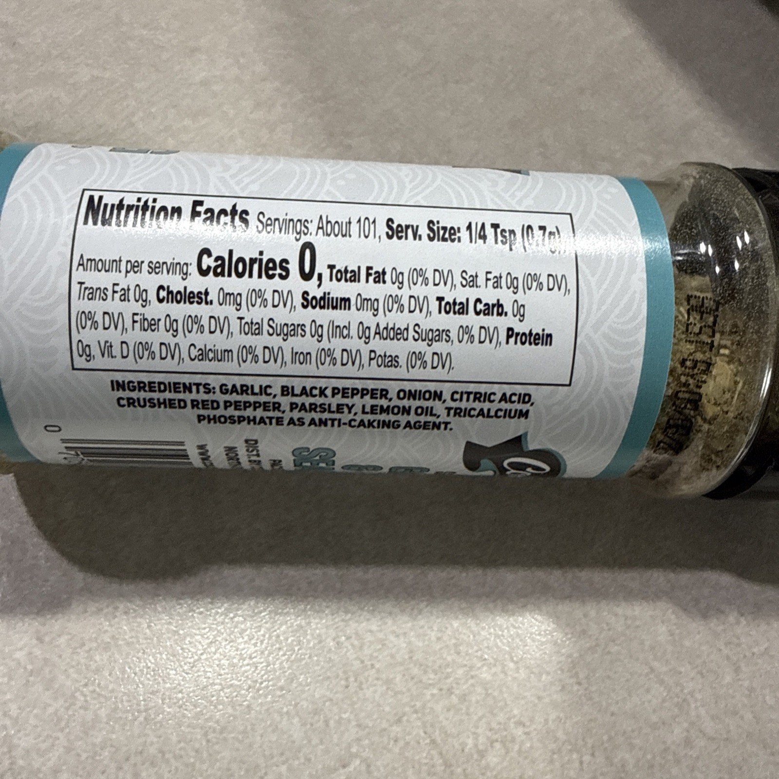 2 Colonna SALT FREE GARLIC & HERB Seasoning 2.5 Oz Each Free Shipping