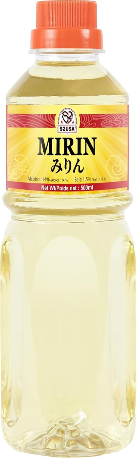 52USA Mirin Cooking Wine, Authentic Japanese Seasoning for Sauces, Marinades, an