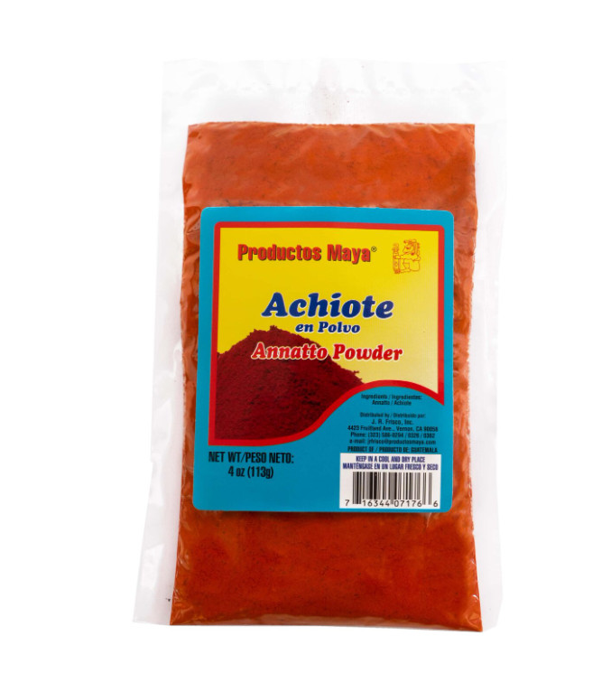 ACHIOTE EN POLVO / ANNATTO POWDER Guatemalan – 4oz/113g
