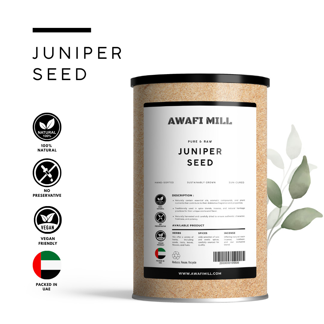 AWAFII MILL Juniper Seeds | Juniperus Monosperma – 250 g | 9 Oz