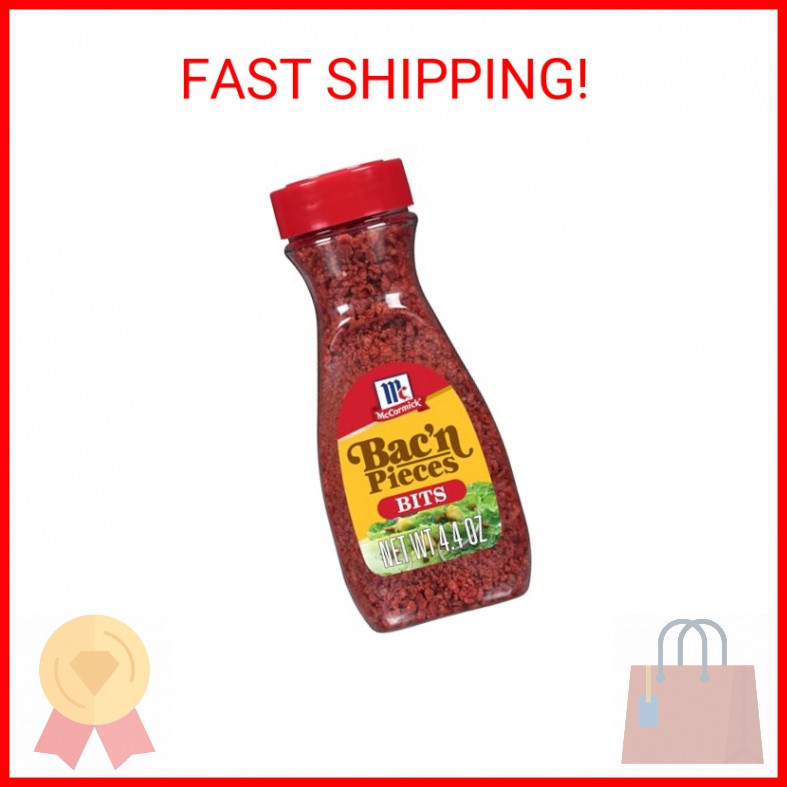 McCormick Bacon Bits, Artificially Flavored, Vegan and Vegetarian Friendly Alter