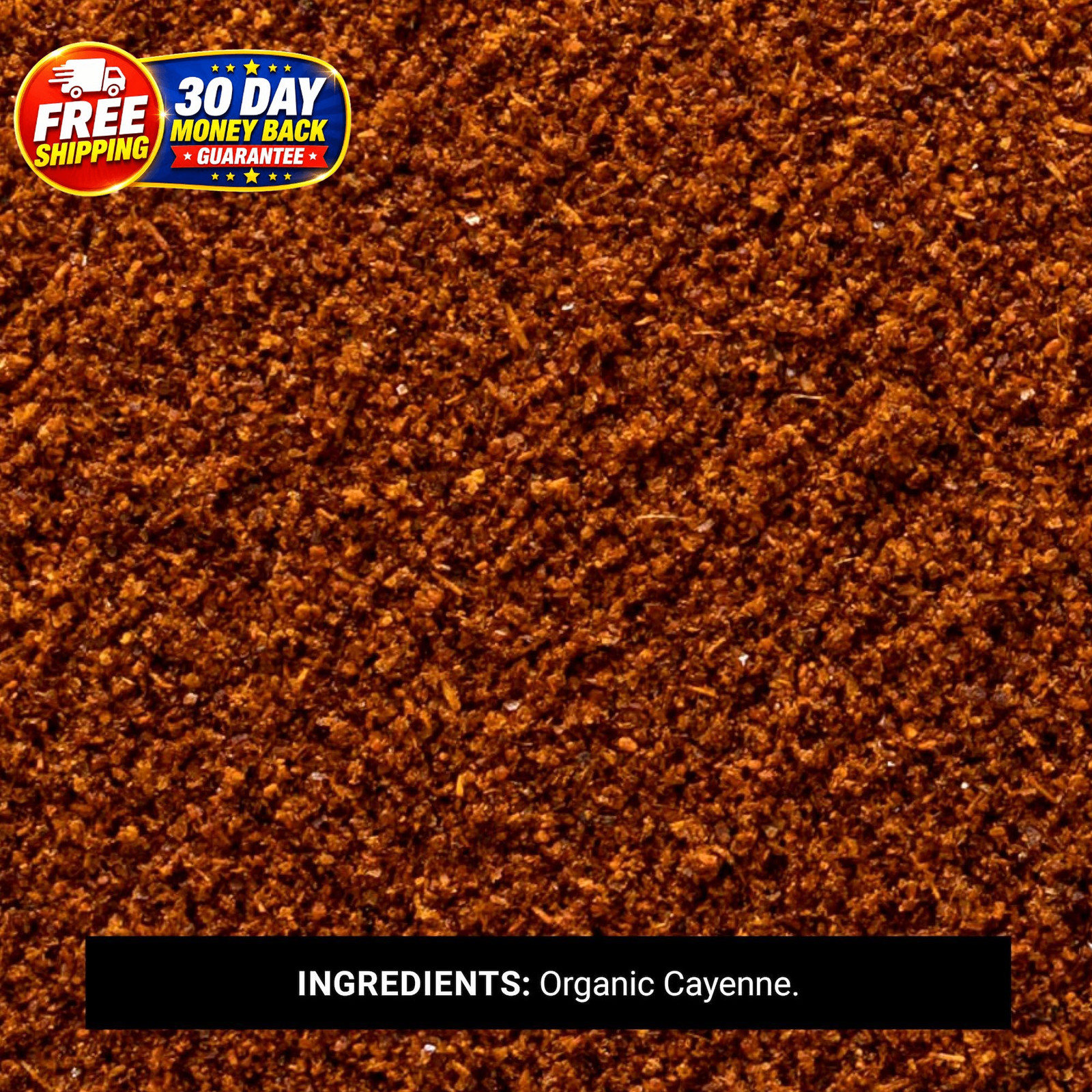 Cayenne Pepper, Bulk Spice, 16 Ounce (Pack of 1), No Color