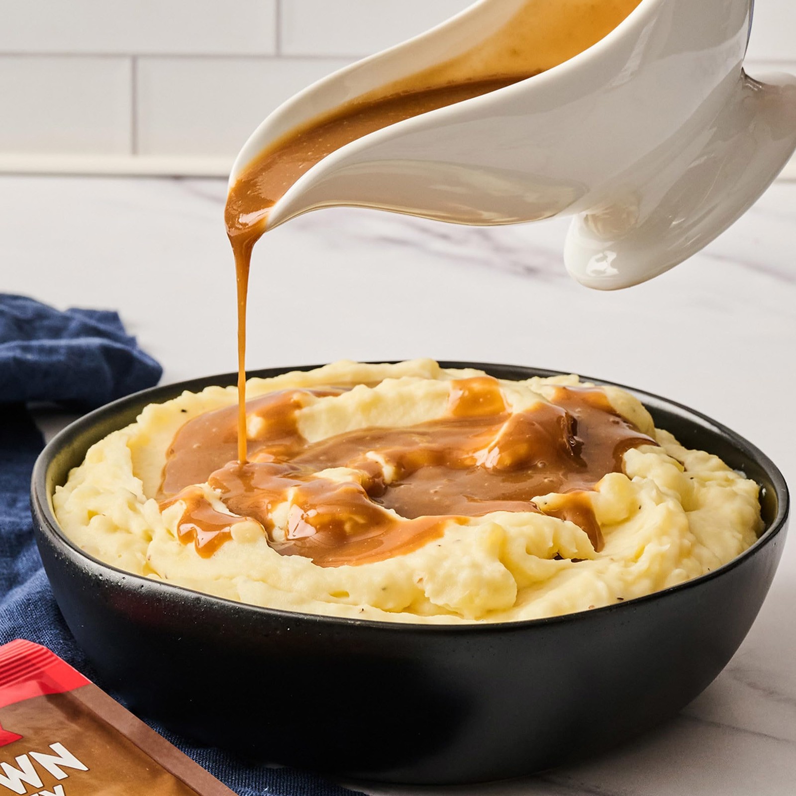 McCormick 30% Less Sodium Brown Gravy Mix, 0.87 oz
