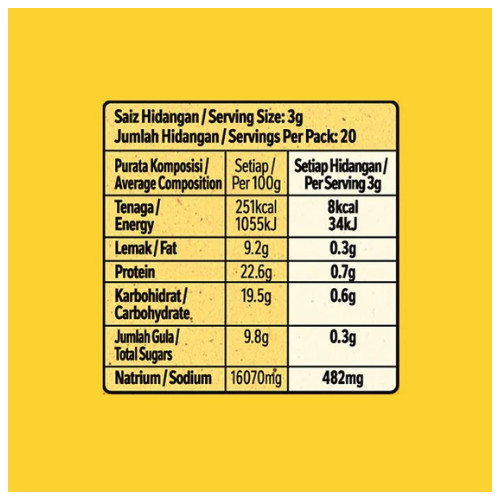 5Pack X 6pcs Cubes of MAGGI IKAN BILIS CUBES 60g each FREE SHIPPING
