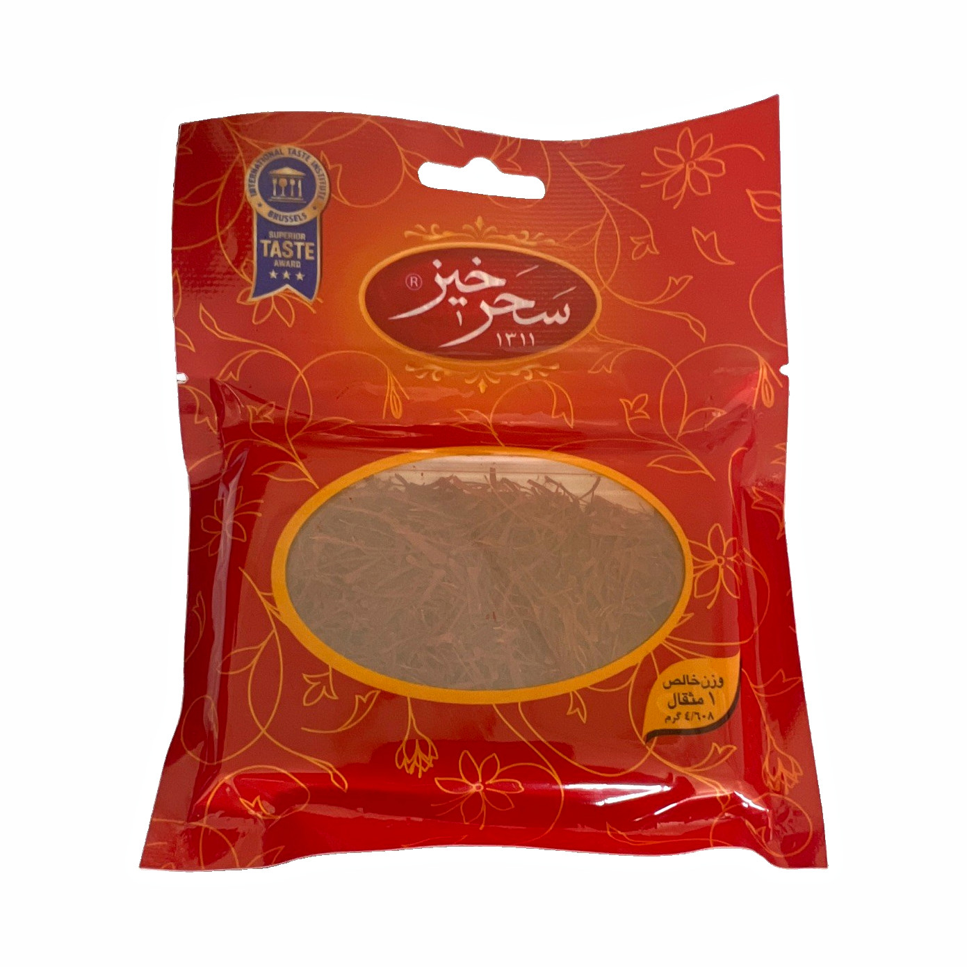 Saharkhiz Saffron Strands Dried Single Spice Sargol 4.6gr