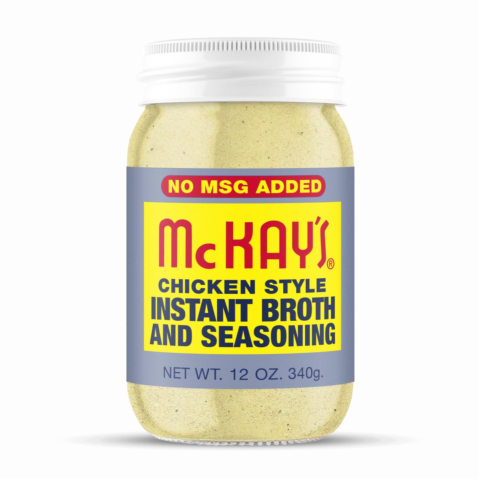 McKay’s Chicken Flavored Soup Seasoning, Gluten Free, Vegetarian Instant Brot…