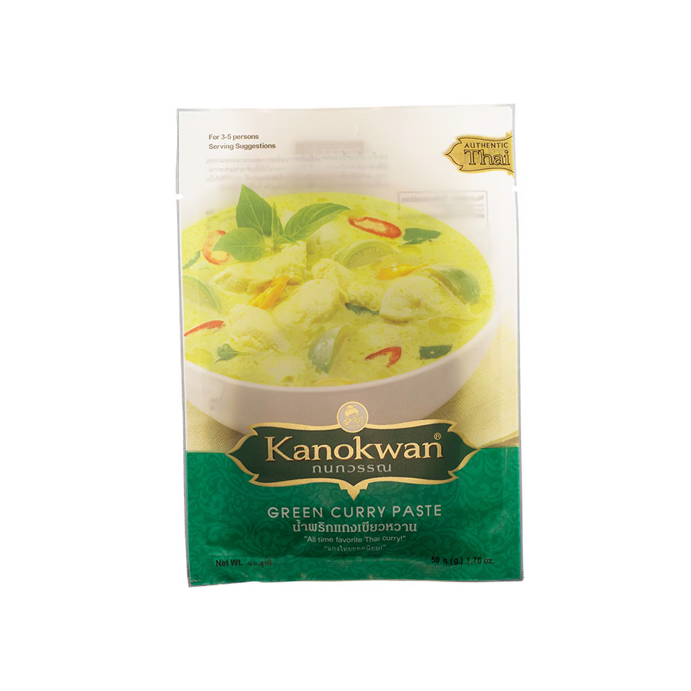 Kanokwan Instant Green Curry Paste 50g Product of Thailand Free Shipping