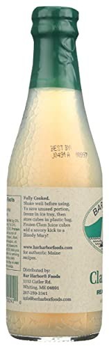 Natural Clam Juice 8 Oz. Gluten Free Soups Sauces Chowders Cooking Base