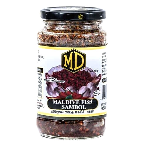MD Maldive Fish Sambol (Maasi/ Umbalakada sambal) 10oz(300g) | Spicy | Side dish