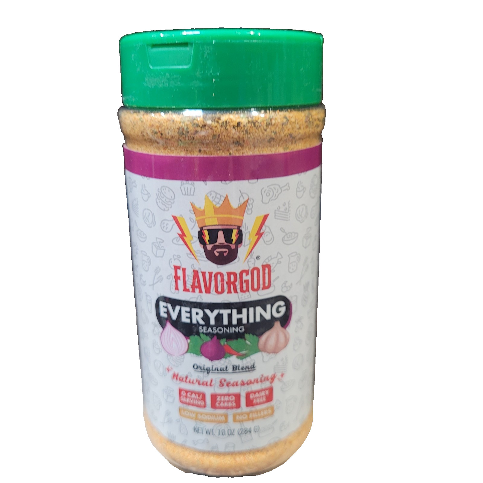 Flavorgod Everything Seasoning Flavor God Large 10 oz BBQ Spice Paleo Vegan USA