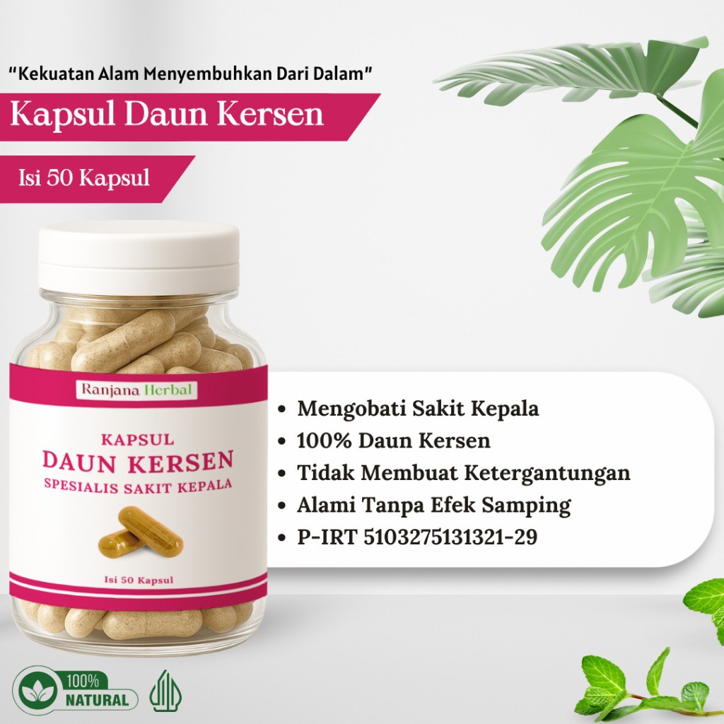 Cherry Leaf Botanical Capsules 80g Aroma Ritual, Organic, Artisan Quality Legacy