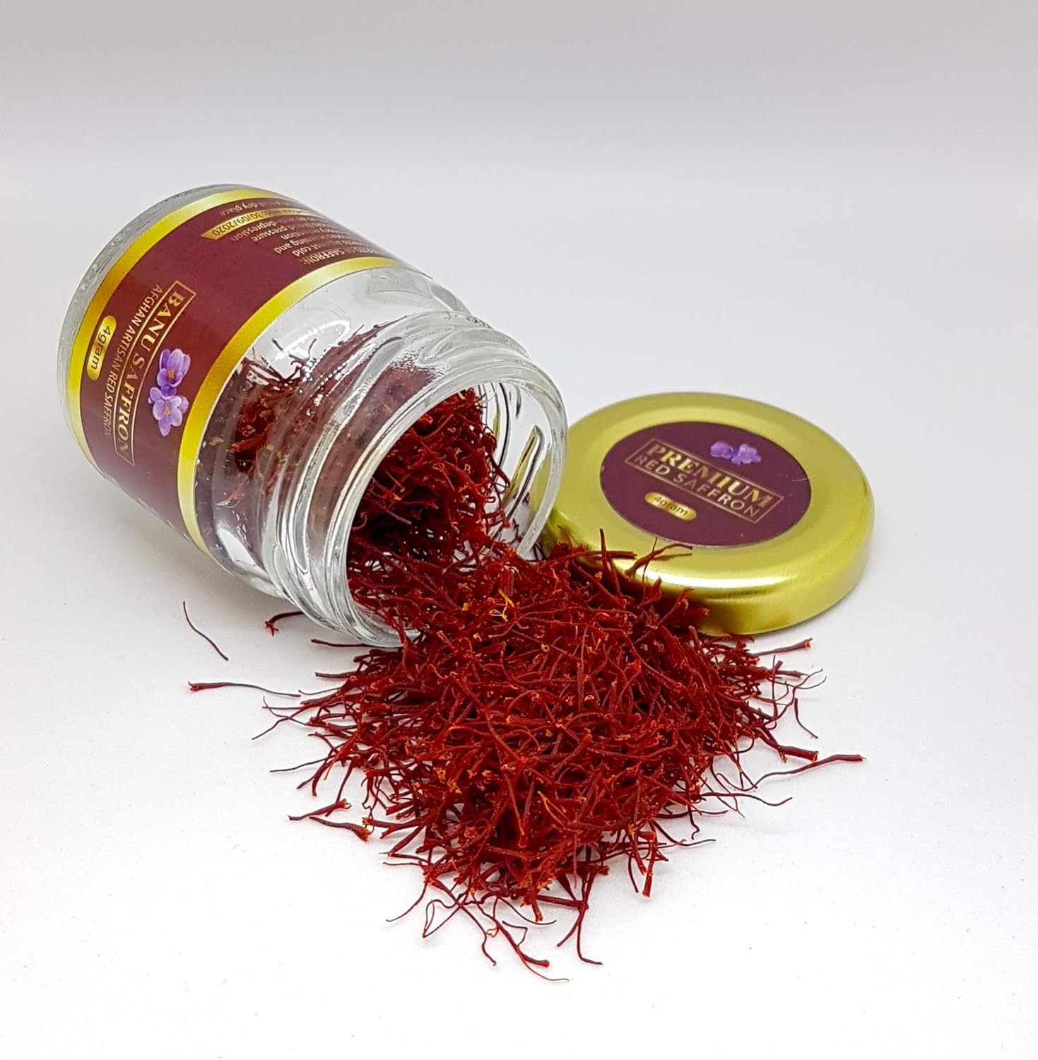 Organic Saffron – Award Winning All Red Certified Organic Saffron Threads – …