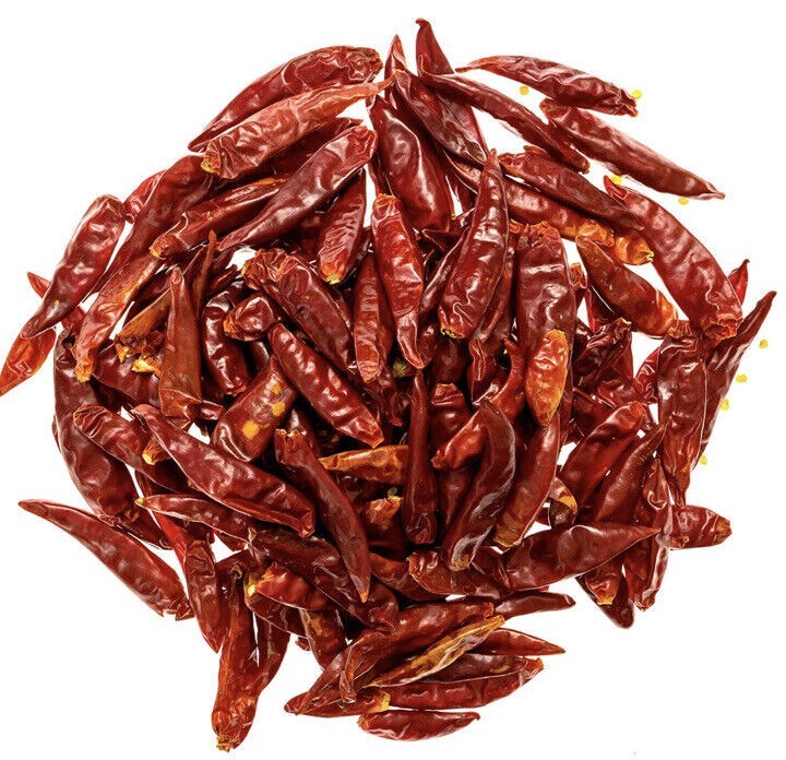 Dried Mexican Chile De Arbol 1Lb By Gourmet Market