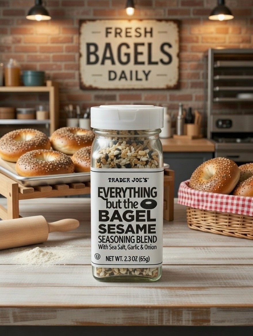 Trader Joe’s Everything but The Bagel Sesame Seasoning Blend 2.3 oz Each