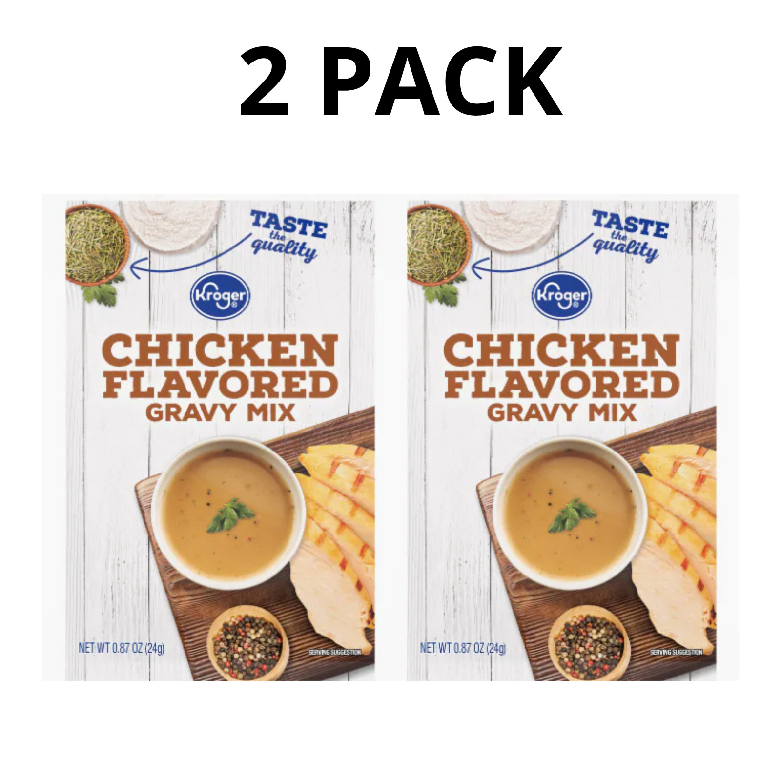 Kroger® Chicken Flavored Gravy Mix – 2 PACK
