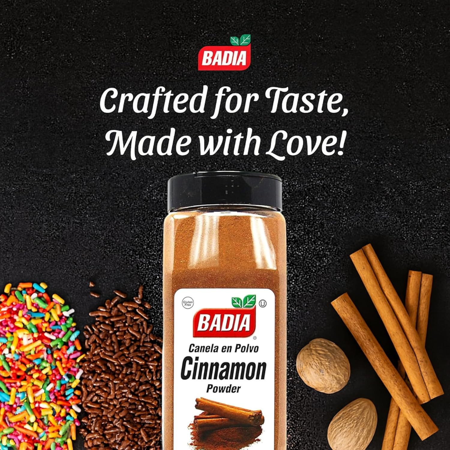 Badia Cinnamon Powder 16 Oz – Sweet and Aromatic Ground Cinnamon Spice, Warm Fla