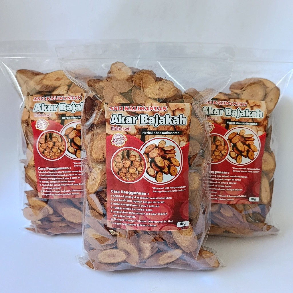Bajakah Root Chips 1kg Dried Herbal Tea Cut Organic Aroma Ritual
