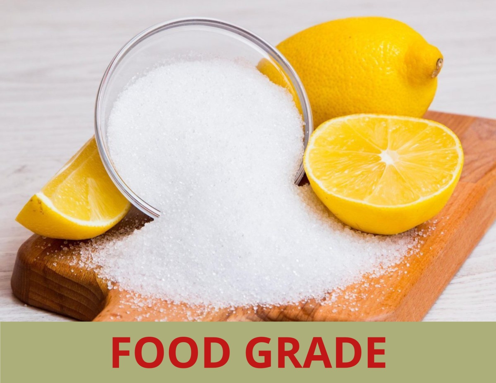 Bulk 2 Kg Citric acid food grade – Free Postage – Vaccum Packed