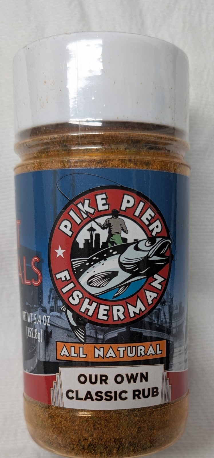 PIKE PIER FISHERMAN Our Own Classic Rub (5.4 oz.) Best By 11/11/2026