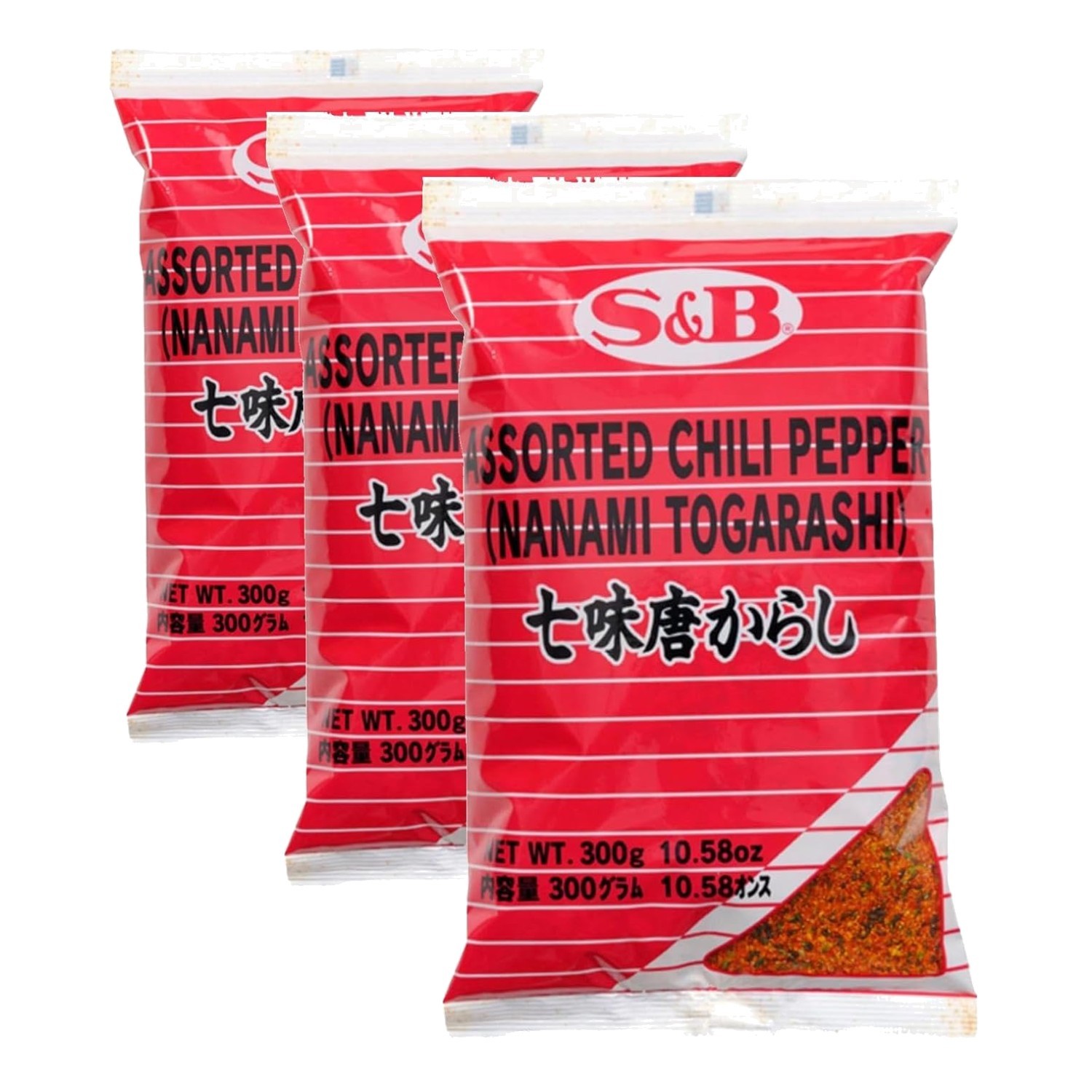 Nanami Schichimi Togarashi Spice Mix – 10.58 oz, Pack of 3