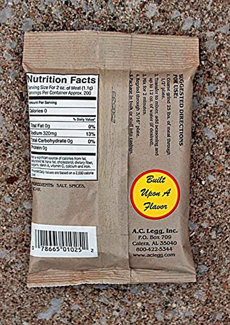 A.C. Legg Blend 10 Pork Sausage Seasoning – 8 Ounce