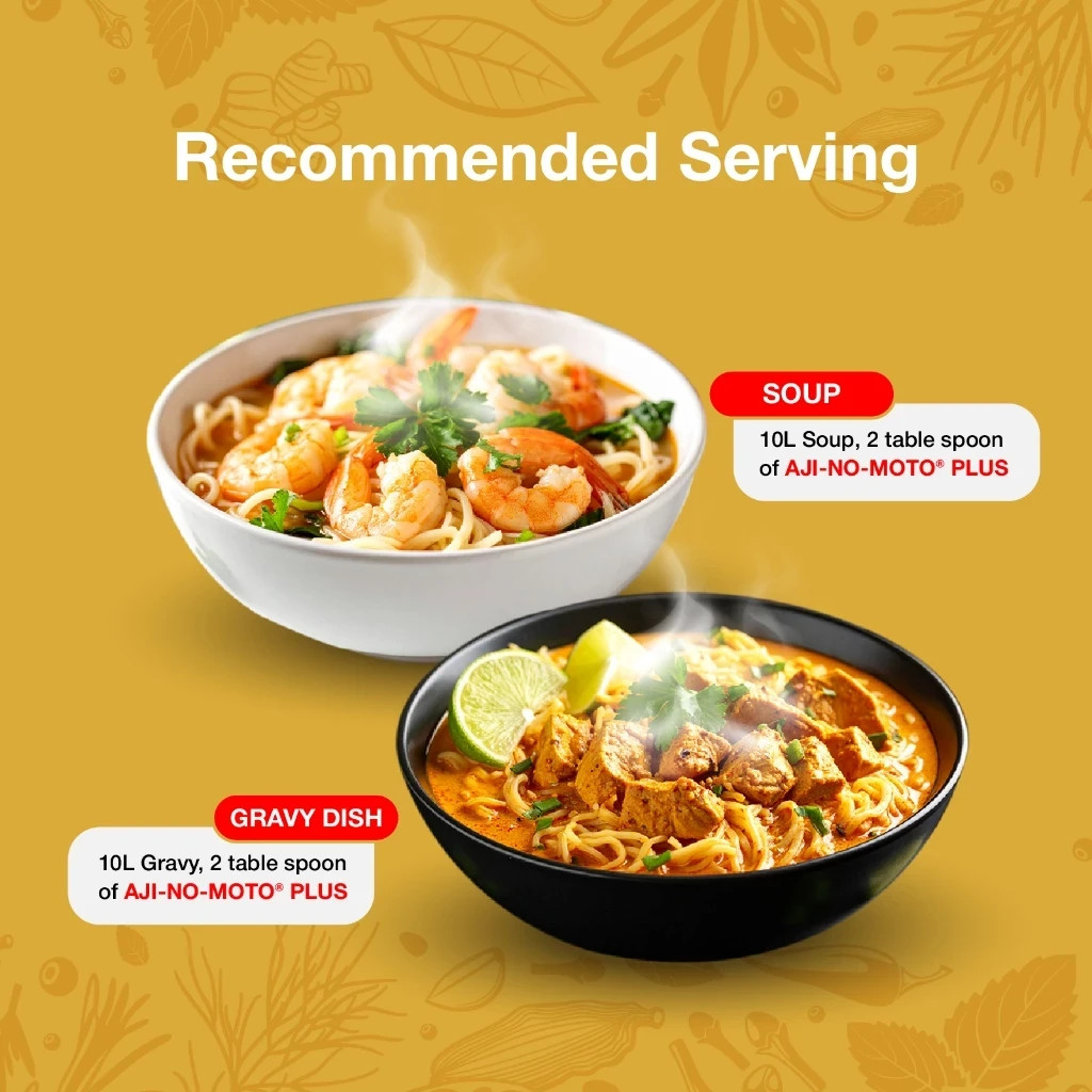 AJINOMOTO PLUS Monosodium Glutamate Umami Seasoning MSG FLAVOR ENHANCER 1kg
